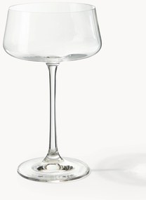 Kristalglazen champagneglazen Gwenda, 6-delig