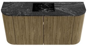 Mondiaz Joya DLux 85cm toiletmeubel ronding links/rechts dusk met wastafel faye midden 1 kraangat lava