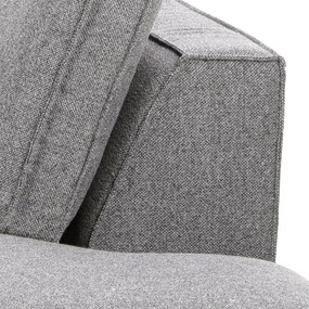 Hoekbank Grijs Boucle Hoek Rechts