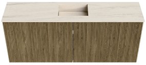 Mondiaz Joya DLux 100cm toiletmeubel dusk met wastafel faye midden 1 kraangat meli
