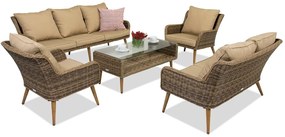 Bilbao Coffee 7 Garden Point tuinmeubelen bruin