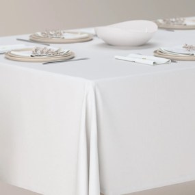 Dekoria Rechthoekig tafelkleed, wit, 130 x 210 cm