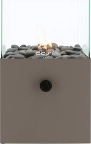 Cosi Fires Cosiscoop Square gaslantaarn 20 x 20 x 32,5 cm - clay