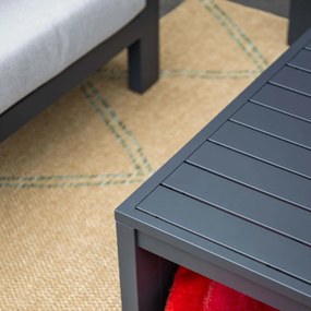 Garden Impressions Sorelli loungetafel 149x82xH41 cm - donker grijs