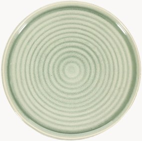 Ontbijtborden Cameo Green, 4-delig