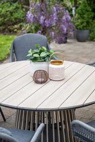 Garden Impressions Annie tuintafel Ø148xH72 - light teak vironwood