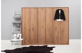 Goossens Excellent Kledingkast Aberson, 270 cm breed, 222 cm hoog, 6 hout draaideuren