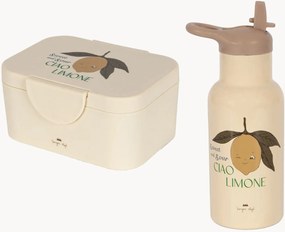 Kinderlunchbox & fles Lemon, 2-delig