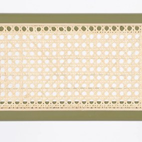 Zuiver Jort Rotan Eetkamerstoel Retro Groen