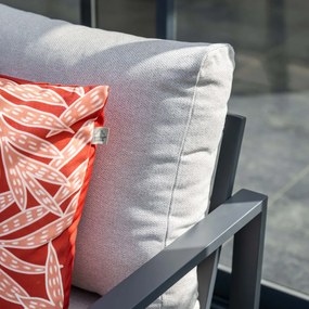 Garden Impressions Durban loungeset 4-delig - donker grijs - desert sand