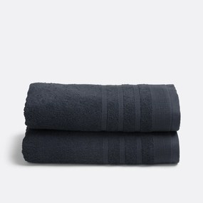 Set van 2 handdoeken in badstof 600 g/m2, Zavara