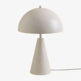Metalen Tafellamp Jaliya Gardenia Wit - Sklum
