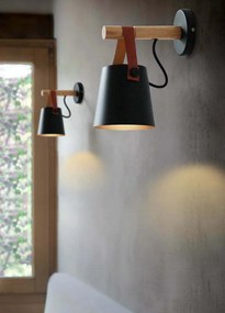 Nordic Wandlamp Zwart