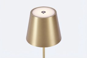Moderne Tafellamp Goud Incl. LED Dimbaar IP Oplaadbaar - Topi Taupe