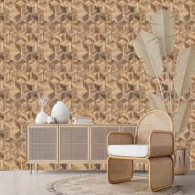 Houten Mozaïekpaneel | Fresh Pine | 30×35 cm | Hout | Tegel