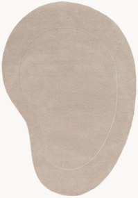 Handgetuft wollen vloerkleed Shape in organische vorm