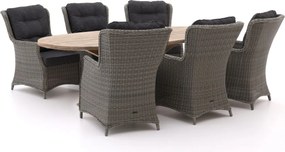 Diningset Intenso | 6 personen | Tuinset teakhout | 7-delig | 240x120cm | Kees Smit Tuinmeubelen