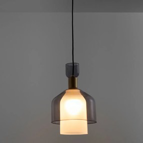 Hanglamp in glas en messingØ17,4 cm, Amoris