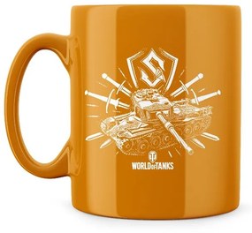 Koffie mok World of Tanks - Sabaton: Tank Logo Orange