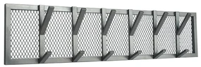 LABEL51 Kapstok Gruff XL 95x9x22 cm grijs