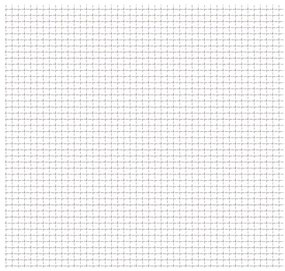 vidaXL Draadhek geweven gaas 50x50 cm 11x11x2 mm roestvrij staal