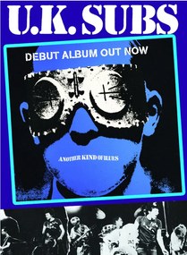 Poster Uk Subs - Another Kind Of Blues