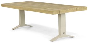 Tuinset 6 personen 260 cm Aluminium/rope Taupe Lifestyle Garden Furniture Verona/Superior