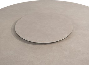 4 Seasons Donato tuintafel Ø160 cm latte incl Lazy Susan