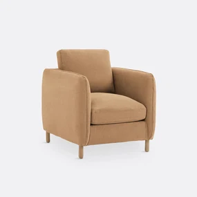 Fauteuil mêlee polyester, Loméo