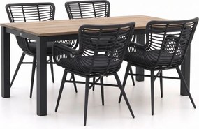 Diningset Intenso | 4 personen | Tuinset teakhout | 5-delig | Kees Smit Tuinmeubelen