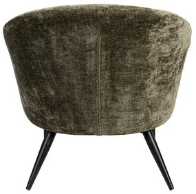 Dutchbone Georgia Fauteuil Groen Velvet