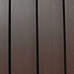 Terrastegel composiet co-extrusie Walnut click 30 x 60 cm