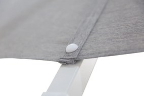 Zweefparasol  3x3.5m S2 Excellent (excl. voet) Grijs-antraciet Camello Luna