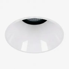 Downlight Led Inbouw Zonder Rand Trimless Rond Ø5,3 Cm Voor Buitengebruik In Aluminium Luisiana Wit & Warm Wit 2700k & 8 W & 38º - Sklum