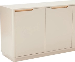 Mat Dressoir Grijsbeige 152 Cm - 152x40x75cm.