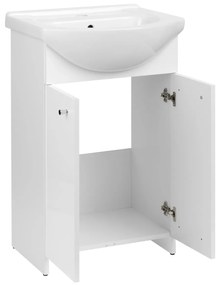 Plazan Basic badkamermeubel 50cm wit