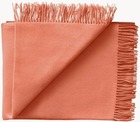 Wollen plaid Secret met franjes
