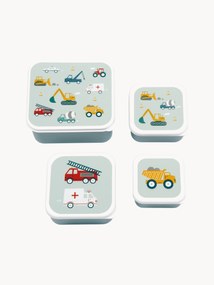 Kinderlunchboxen Vehicles, set van 4