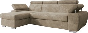 Hoekbank Columbus 252, Aanwezig, Aanwezig, 255x170x85cm, 124 kg, Poten: Kunststof, Hout: Grenen