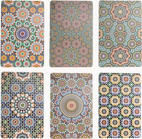 Dubbelzijdig bedrukte placemats Marrakesch Doubleface, set van 6