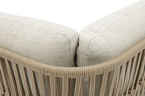 Hoek loungeset 5 personen Rope Taupe  Coco Elara