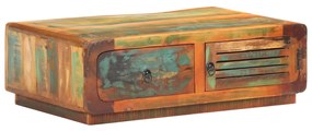 vidaXL Salontafel 90x60x29 cm massief gerecycled hout