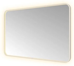 Hotbath &MORE Spiegel direct en indirect LED color changing spiegelverwarming met afstandsbediening RVS 316 SSQ128IX