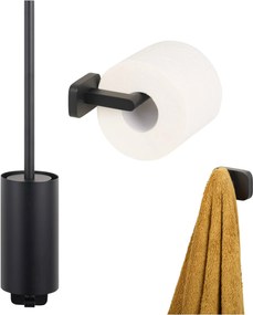 Ben Mykanto toiletset 3-delig mat zwart