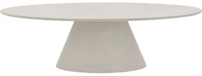 Goossens Eettafel Stone, Ovaal 260 x 120 cm