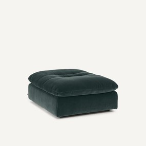 Modulaire fluwelen voetensteun, GIULIANO