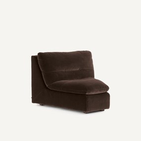 Modulaire hoek in fluweel, GIULIANO