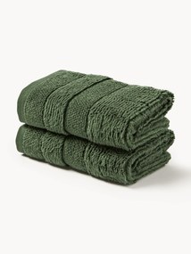 Handdoek Luxe met gestreepte rand, in verschillende formaten