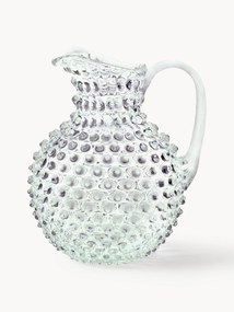 Mondgeblazen karaf Hobnail, 2 L