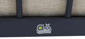 Stoel en Bank Loungeset 5 personen Aluminium/Teak Grijs  Apple Bee Condor